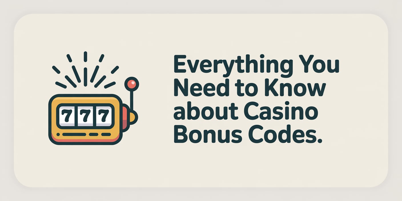 Everything You Need to Know About Casino Bonus Codes