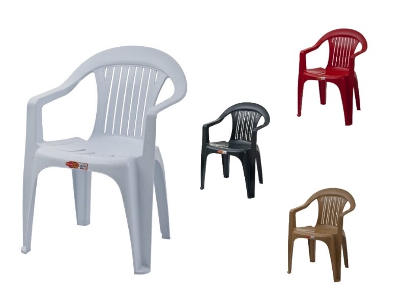 Kolçaklo plastik sandalye 