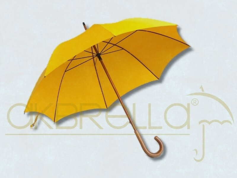 Yağmur şemsiyesi Sarı renk